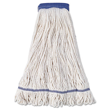 Boardwalk® Super Loop Wet Mop Head, Cotton-synthetic Fiber, 5" Headband, X-large Size, White, 12-carton freeshipping - TVN Wholesale